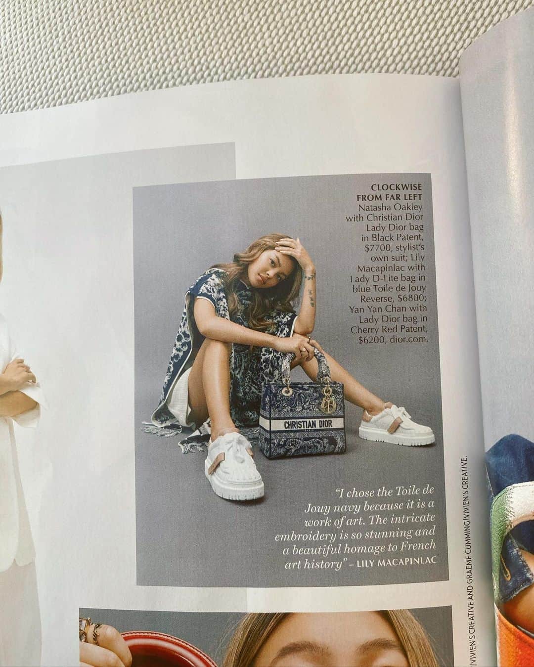 リリーマイマックさんのインスタグラム写真 - (リリーマイマックInstagram)「Me, a 5’1 short, FULL, South East Asian, Filipino representing @dior for @marieclaireau 😤 I always get so anxious when I have to do shoots like these.. especially when I’m alongside such beautiful models. I’ve always been so insecure about how I look & always feel like I’m not meant to be here because I am not the conventional standards of beauty. But I’m here!!! 💪🏼 I’m so proud to be a part of this & honestly so grateful for brands giving people like me a chance. Cos growing up I never saw anyone who looked like me on tv or on magazines.」8月26日 21時10分 - lilymaymac