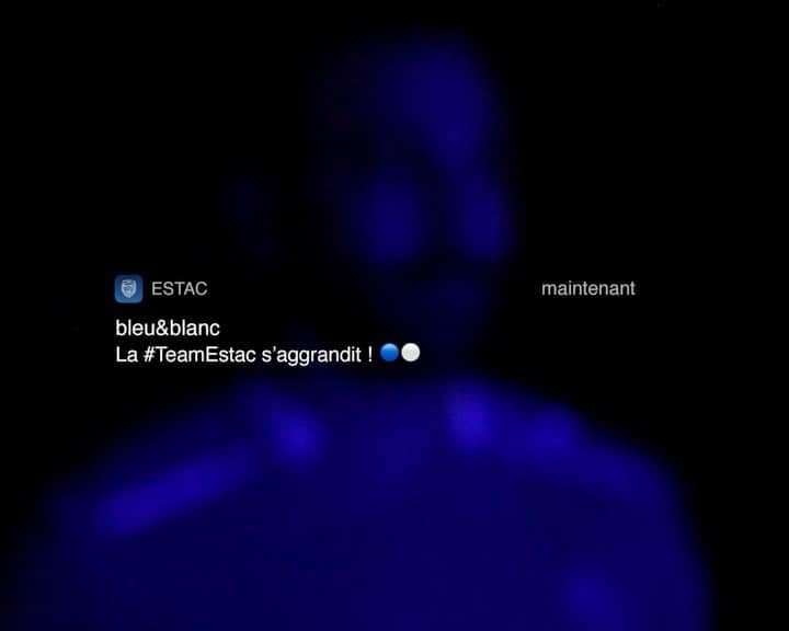アディル・ラミのインスタグラム：「⚽️ ❤️ @estac_troyes 🛣💪🏽💪🏽🙏🏽 new chapter  @ligue1ubereats #nevergiveup #onlesauralesmechants 🦅 #troyes 💙🤍」