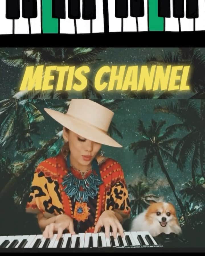 のインスタグラム：「ベスポジ大賞を君にあげようね 愛犬かっちゃんとわたし  Metis   #癒し#笑う#わんこ#弾き語り#metis#jungle#サファリ#reggae#笑顔のループ #元気になる #君がいるから #ありがとう」
