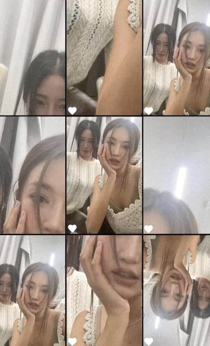 パク・ソラのインスタグラム：「웃음 소리는 여전하다😂」