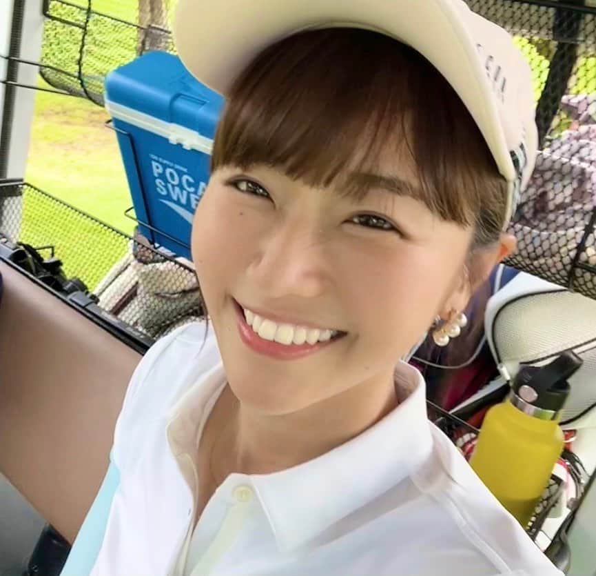 水原ゆきさんのインスタグラム写真 - (水原ゆきInstagram)「おはよーございます(^^)  今日は個人的に活動的な１日✨ 目も段々回復してきましたーーーー あとちょっと💦  最近日差しが眩しくて澄ました顔ばっかだったけど、あった(^^)  今日は１日長いので頑張ろーー✨  #中井学ゴルフチャンネル #中井学 #水原ゆき #ゴルフ女子 #俳優 #10月舞台 #２つのヒキゲキ」8月28日 5時55分 - 12yuchan14