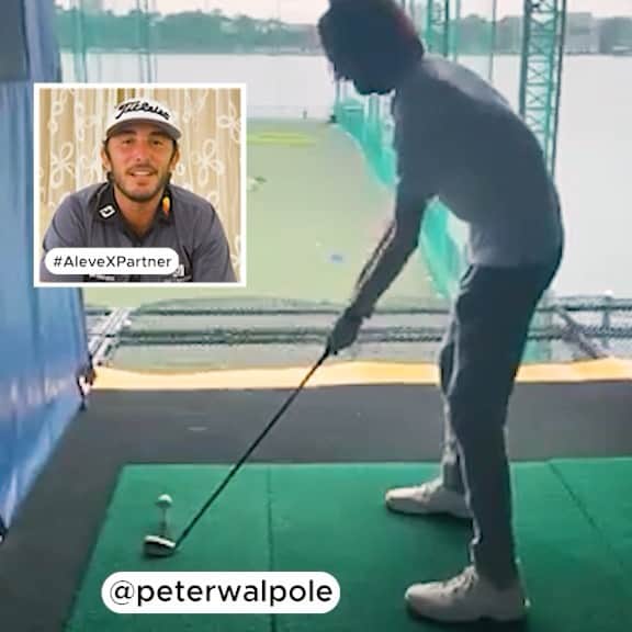 マックス・ホーマのインスタグラム：「#AleveXPartner The contenders for the worst golf swing in America looks promising 👀 Stay tuned as Charles Barkley and I roast ur #SwingIntoAleveX entries! @aleve_us」