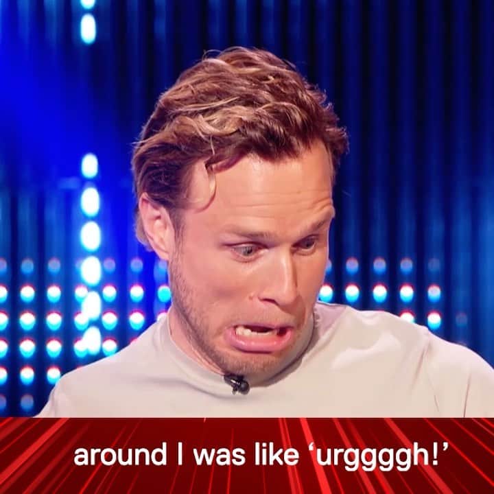 オリー・マーズのインスタグラム：「This was bloody tense 😬 but loved every minute of it!! Tune in 8:30pm tomorrow to see if me & Joel can beat The Cube, and win £250,000 for @Unicef_uk 🙏🤪👊🏻」