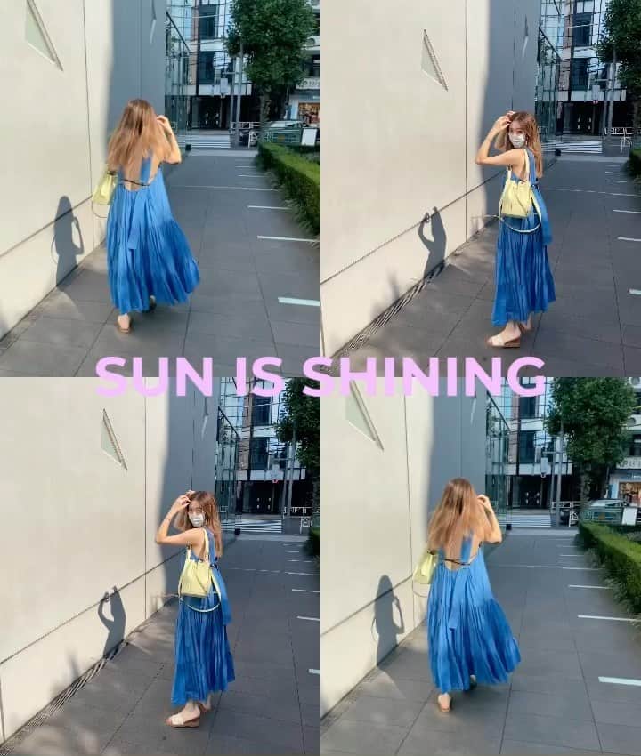 Ruuのインスタグラム：「夏の思い出をアップさせてください📽💕🌊 幸せな夏でした〜 まだまだ頑張るじぇ😤💕  @_estella.k_ @loewe @chloe」