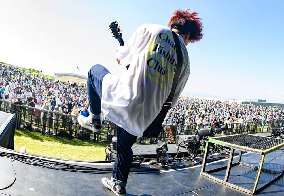 04 Limited Sazabysさんのインスタグラム写真 - (04 Limited SazabysInstagram)「. 2021.8.29 泉大津フェニックス 『RUSH BALL 2021』  📸 @ninjajon」8月29日 19時35分 - 04limitedsazabys_official