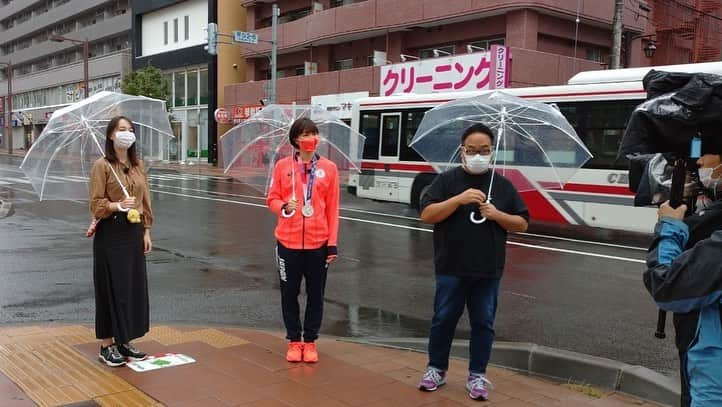 藤堂なな子さんのインスタグラム写真 - (藤堂なな子Instagram)「． 明日、北海道テレビ「イチオシ‼︎」のしあわせ散歩のコーナーに出演させていただきます！！  河野さん、土屋アナウンサーが面白すぎて🤣終始楽しかったです！  明日、15時45分から！！ 是非ご覧ください👀  #イチオシ‼︎ #しあわせ散歩」8月29日 20時46分 - todonanako