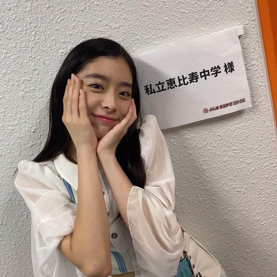 風見和香さんのインスタグラム写真 - (風見和香Instagram)「. . ＠JAM EXPOありがとうございました🥳🥳  初めてのライブでとても緊張してましたが、いざライブが始まってみると一瞬で終わっちゃいました、、 楽しかったーーーーーーー！！  でもまだまだなのでこれからももっともっとがんばります！  次はちゅうおん！！  #私立恵比寿中学#風見和香#アットジャム#初ライブ」8月29日 21時55分 - nonoka_kazami_official