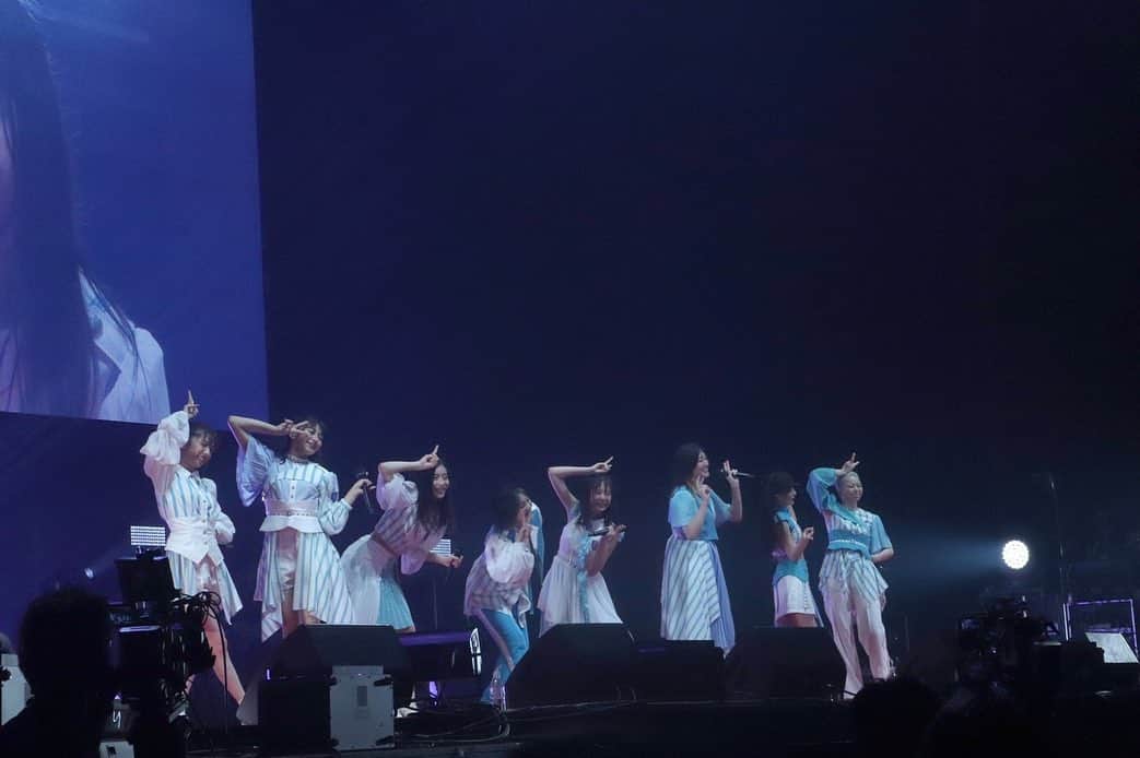 小久保柚乃のインスタグラム：「🌀  @ JAM！ありがとうございました！ 新メンバー３人のメンバーカラーもいっぱいあってうれしかった〜〜〜〜〜！  #アットジャム #私立恵比寿中学 #ebichu #小久保柚乃」
