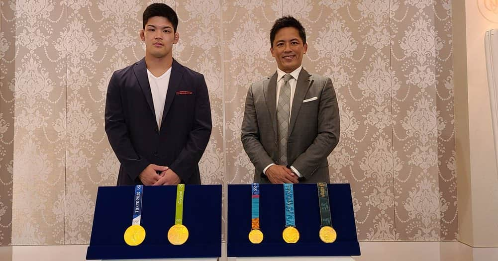 大野将平さんのインスタグラム写真 - (大野将平Instagram)「Atlanta🥇 Sydney🥇 Athens🥇 Rio de Janeiro🥇 Tokyo🥇 #tokyo2020#judo#tenri」8月30日 12時02分 - ono0203