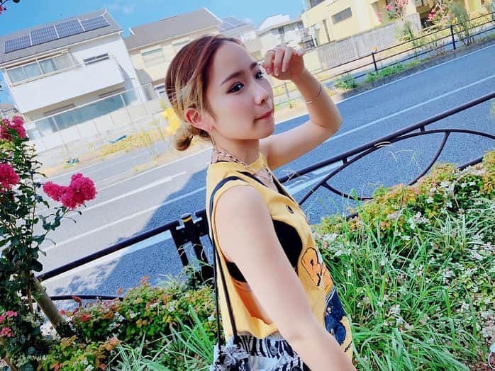 KAEDE さんのインスタグラム写真 - (KAEDE Instagram)「🚶🏽‍♀️🌳🌷  #投稿し直し #asianzdancers #でんでんの今日のコーデ」8月30日 21時46分 - chu_z_kaede