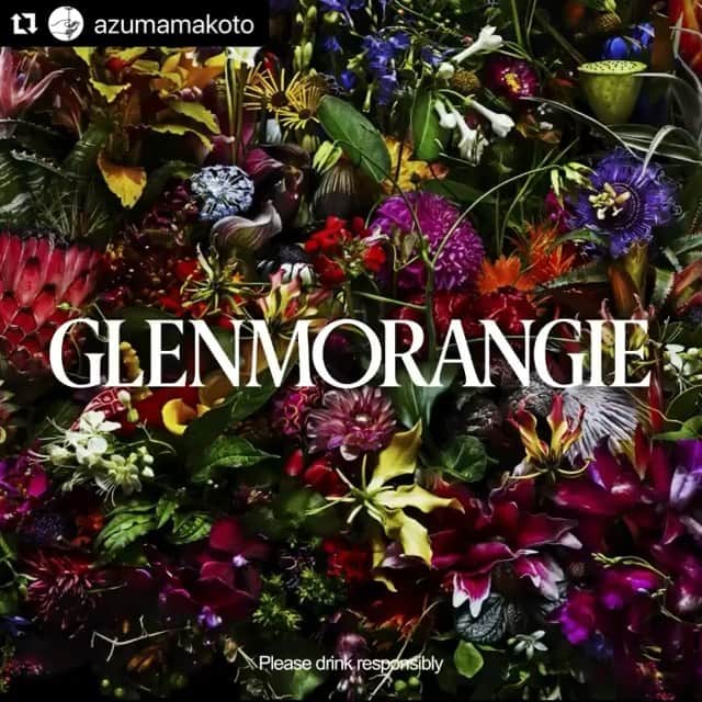 椎木俊介のインスタグラム：「#Repost @azumamakoto with @make_repost ・・・ A wondrous partnership with @Glenmorangie single malt whisky is ready to blossom. Check back to find out more.  #Glenmorangie #GlenmorangieInBloom #Whisky #SingleMalt #18yearsold #AzumaMakoto #LimitedEdition #DeliciousByDesign #DrinkResponsibly​ ​   Not intended to be seen by persons under the legal alcohol drinking age or in countries with restrictions on advertising on alcoholic beverages. Please drink responsibly.​」