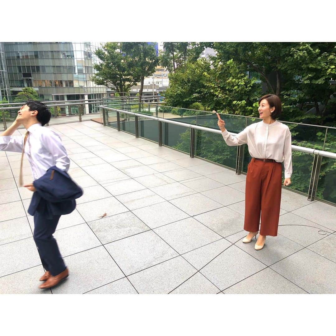 篠原光さんのインスタグラム写真 - (篠原光Instagram)「. カメラロールによると、 去年の8月31日は熾烈なカフェおごりじゃんけんが開催されていたようです✊  #なんか今より寒そう？ #去年は夏終わるの早かったのかな #徳島えりか @tokushima_erika  #ZIP!」8月31日 17時24分 - ko_shinohara