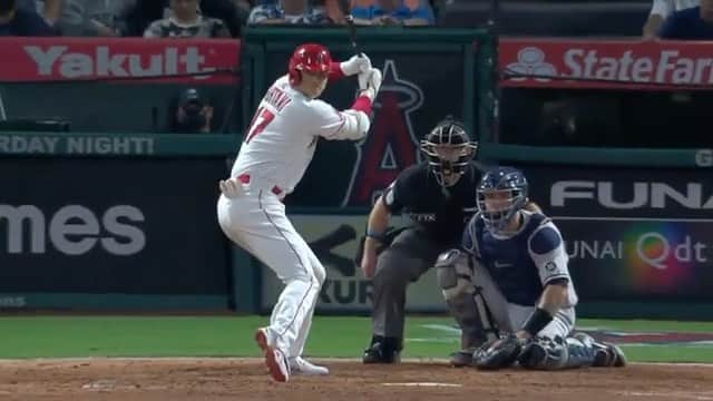 大谷翔平大好き芸人のインスタグラム：「・ 2021.0830 42th HR  #大谷翔平#北海道日本ハムファイターズ #日本ハムファイターズ #shoheiohtani #angels #losangeles #ANGELS#shotime#laangels#ohtanishohei#laa#野球 #baseball#motivation #work#nationalleague #baseballlife #mlb #npb #baseballseason」