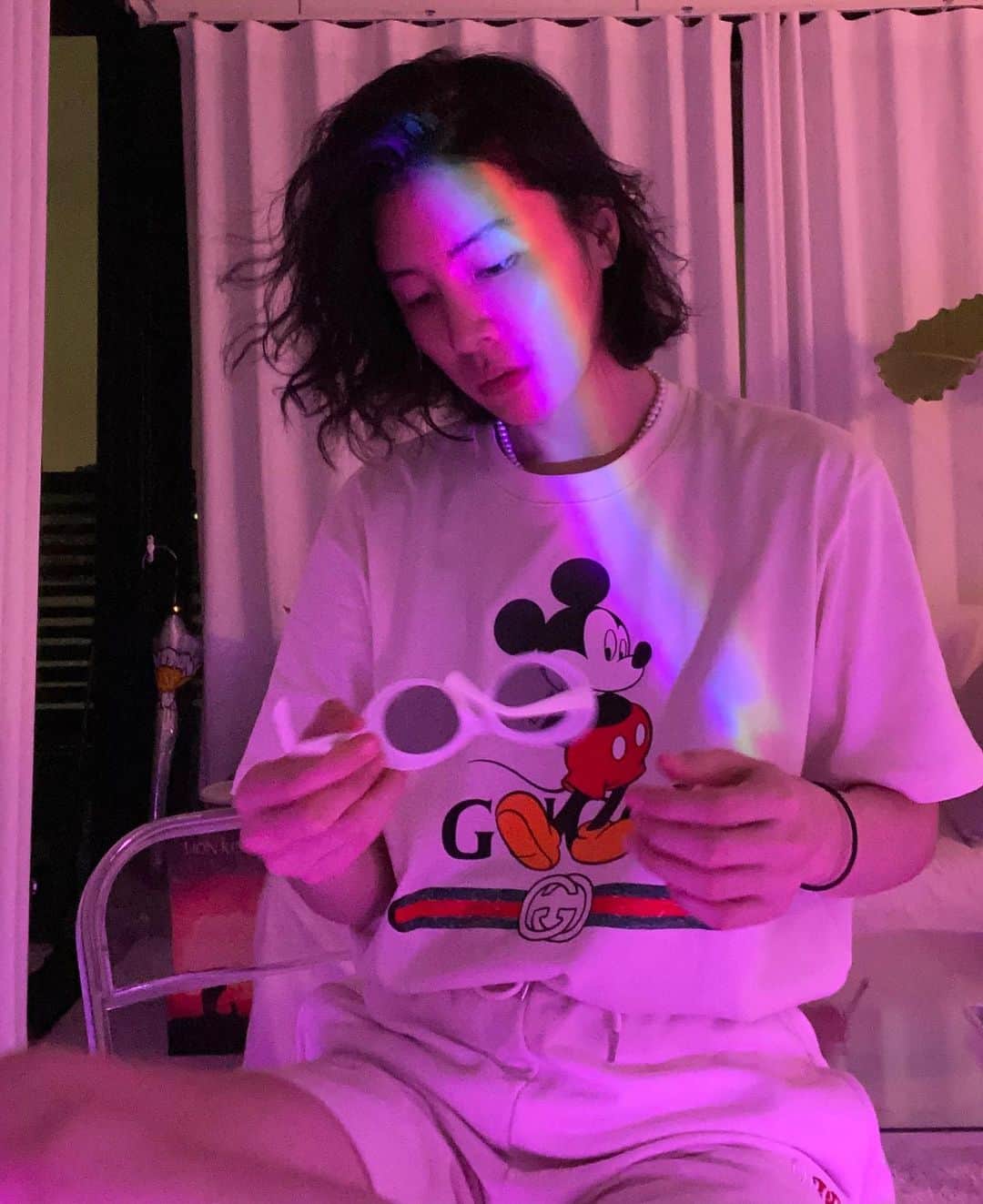 ノ・ミヌのインスタグラム：「🌈🌈」