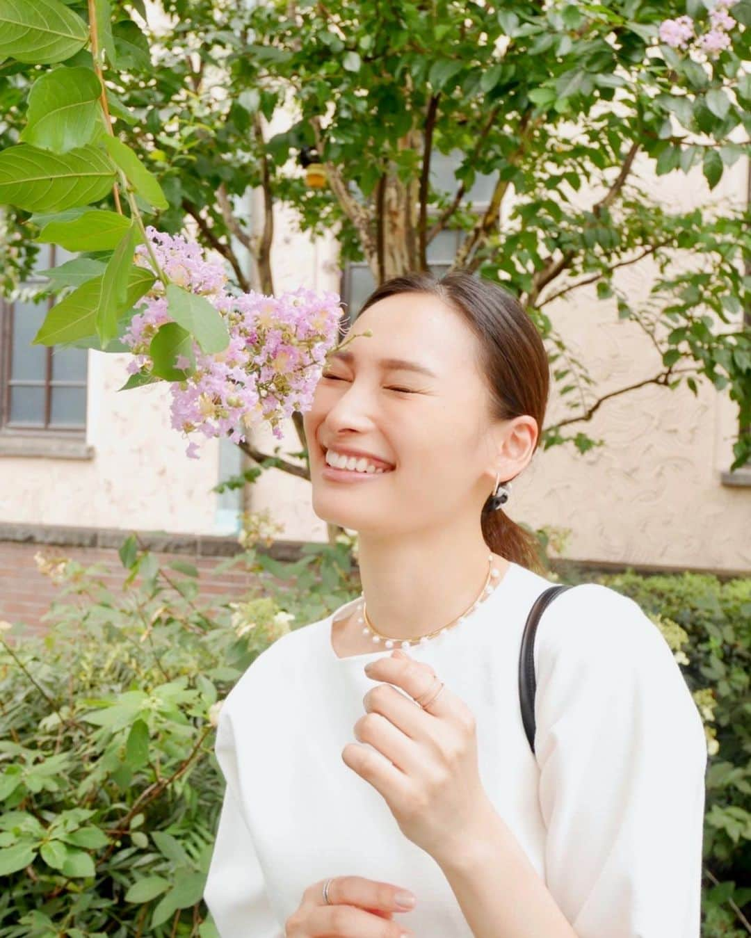 大政絢さんのインスタグラム写真 - (大政絢Instagram)「#今日の絢服  set up @amerivintage  bag @celine  necklace and Earrings @bijou_de_m  sandals @chanelofficial」8月31日 21時48分 - aya_omasa_official