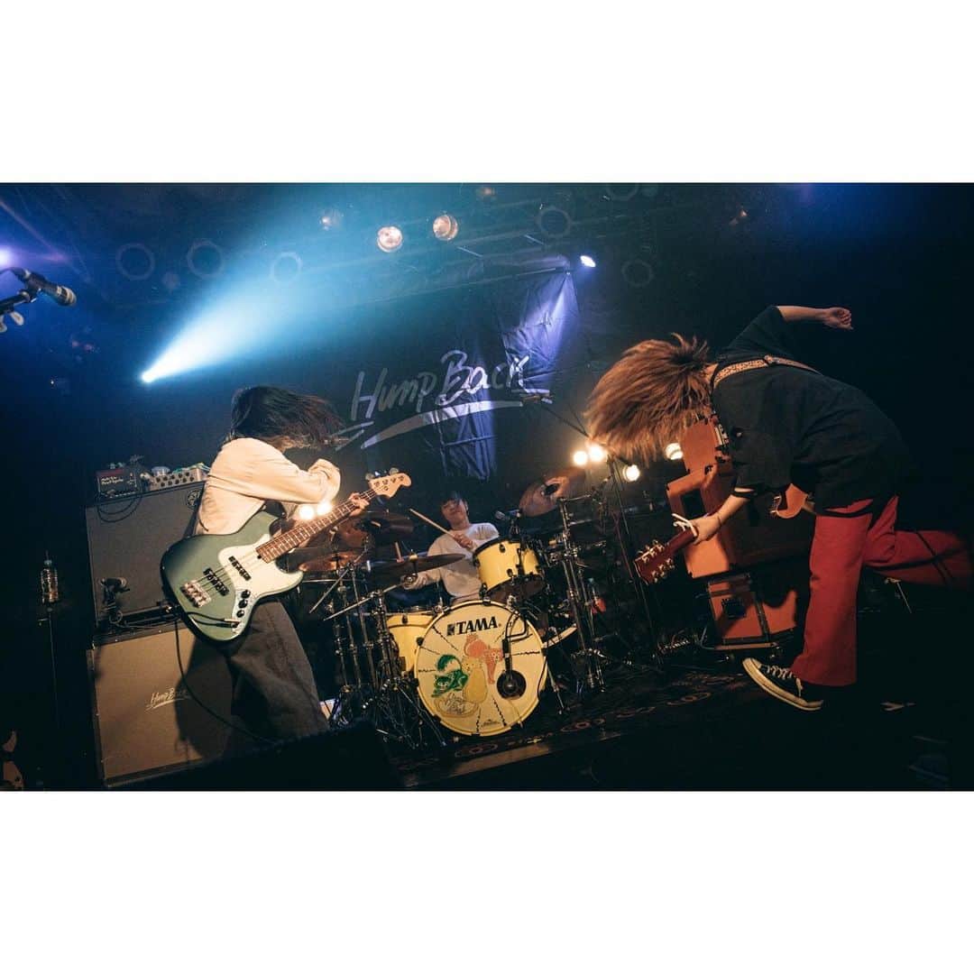 Hump Backさんのインスタグラム写真 - (Hump BackInstagram)「8.31 at 心斎橋BRONZE Hump Back pre. "mamuu tour" 追加公演  Photo by toya @__tpwbo  ※写真の無断転載、転用禁止」8月31日 23時48分 - humpback.official