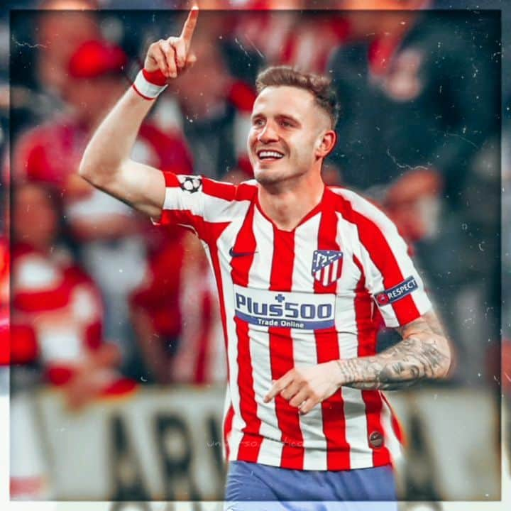 リュカ・エルナンデスのインスタグラム：「El Atleti es tu casa, hoy y siempre🔱.  Uno di noi♥.  - @saulniguez」