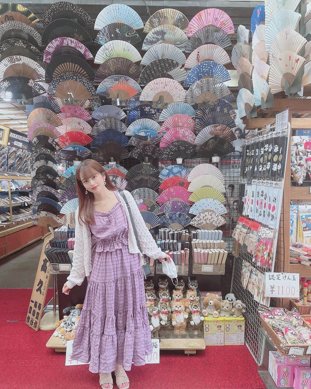 桜もこさんのインスタグラム写真 - (桜もこInstagram)「浅草✨  #浅草　#pink #ワンピ　#ストレート　#japanesegirl #japanesemodel #instagram」9月1日 22時18分 - mokochan319