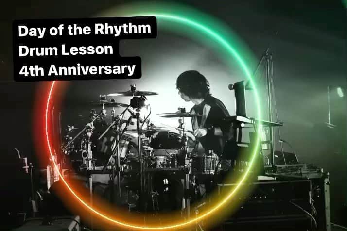 大喜多崇規のインスタグラム：「［Day of the Rhythm］マンツーマンドラムレッスン ↓ http://blog.livedoor.jp/dayoftherhythm/  #dayoftherhythm #大喜多崇規」
