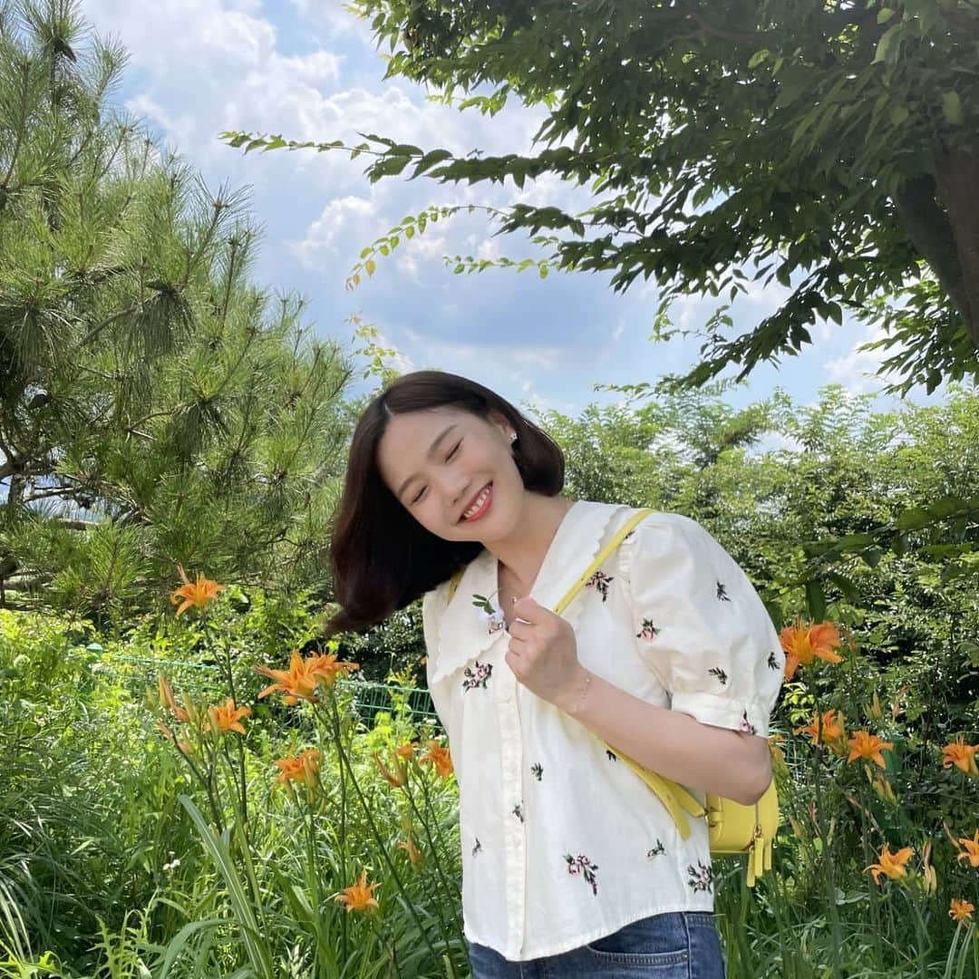 ヒョジョンさんのインスタグラム写真 - (ヒョジョンInstagram)「푸르르다💚」9月1日 14時50分 - candyz_hyojung