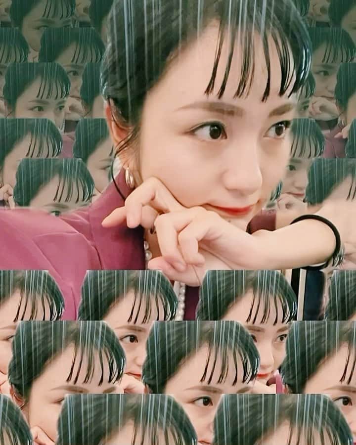 前山奈津巴のインスタグラム：「. . ヘアメがかわいいでした☺️へへ . 本日21時〜テレビ朝日×ABEMA "ヒロミ指原の恋のお世話始めました" 出演させて頂きました。 . 合コンしてます。 観てみてねぇ。。。ははははは🕊 . #恋セワ #恋のお世話始めました #abematv #abema」
