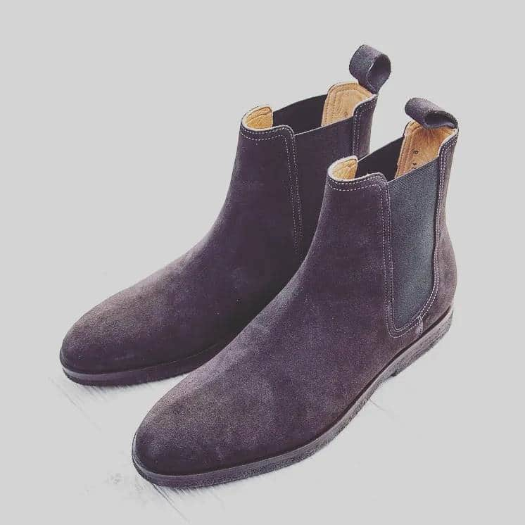 MARC WENNのインスタグラム：「Classic Chelsea Boots. Handmade. Crepe Sole with Ortholite」