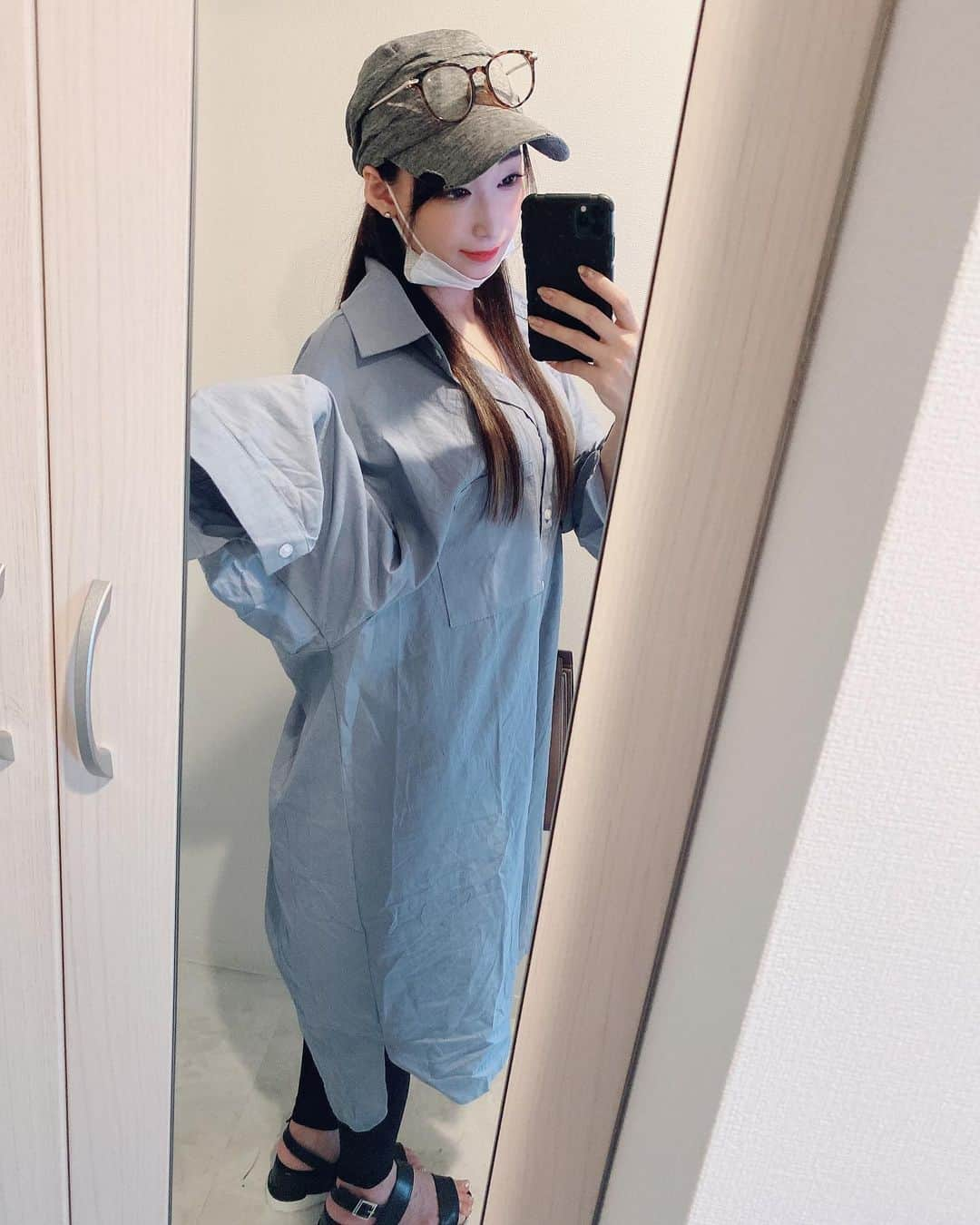 蓮実クレアさんのインスタグラム写真 - (蓮実クレアInstagram)「・ ・ ・ Good morning! The recent weather is cool and very comfortable😌✨  It's about time for the long-sleeved season ・ ・ ・ おはよー 最近の天気は涼しくてとっても過ごしやすいね😌✨ そろそろ長袖の季節かなー ・ ・ #蓮実クレア #instamorning  #ワンピース」9月3日 8時45分 - hasumi_kurea