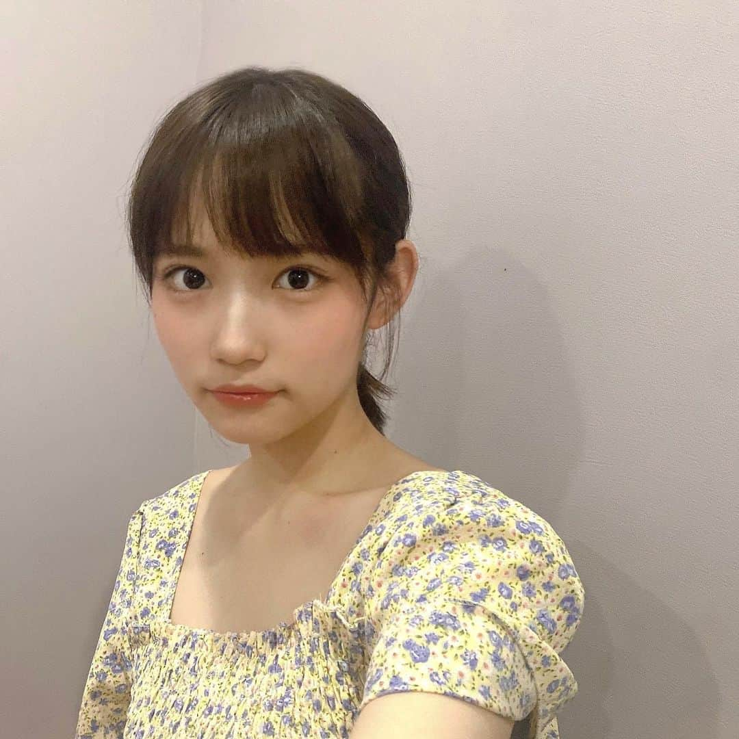 矢作萌夏さんのインスタグラム写真 - (矢作萌夏Instagram)「🍑めいく？」9月3日 17時45分 - moeka__yahagi