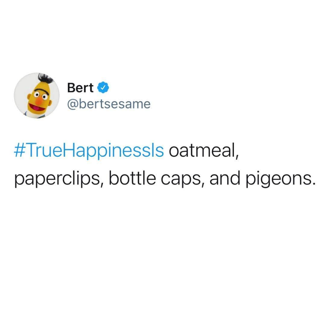 セサミストリートさんのインスタグラム写真 - (セサミストリートInstagram)「What's something that brings you true happiness? 🤔」9月3日 23時00分 - sesamestreet