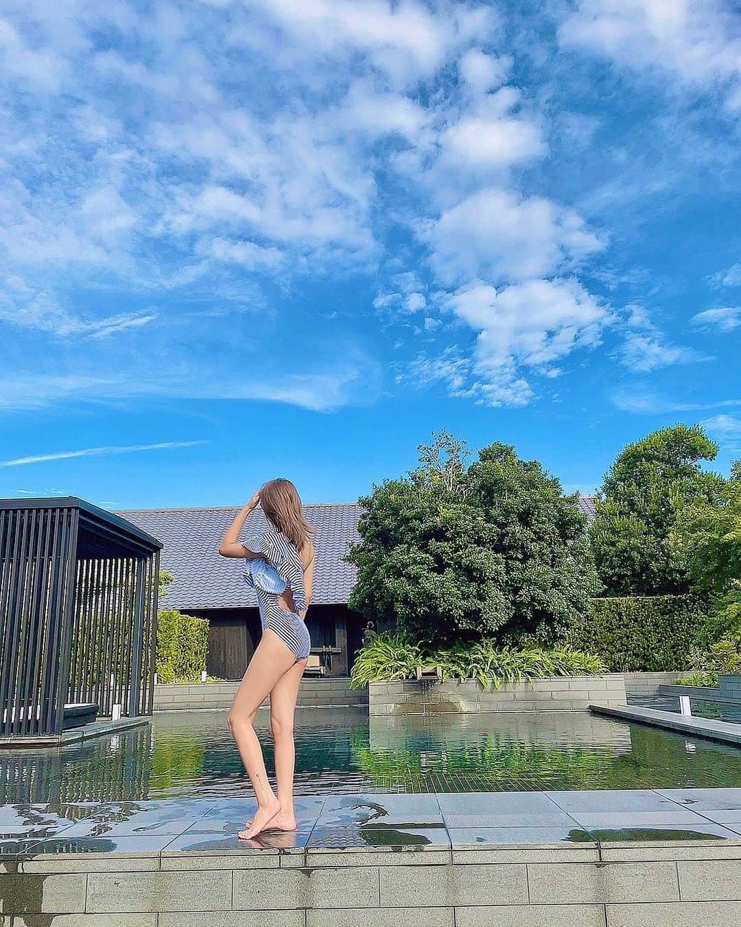 のインスタグラム：「晴天☀️ この後大雨降るとは誰も思わないよね☔️」