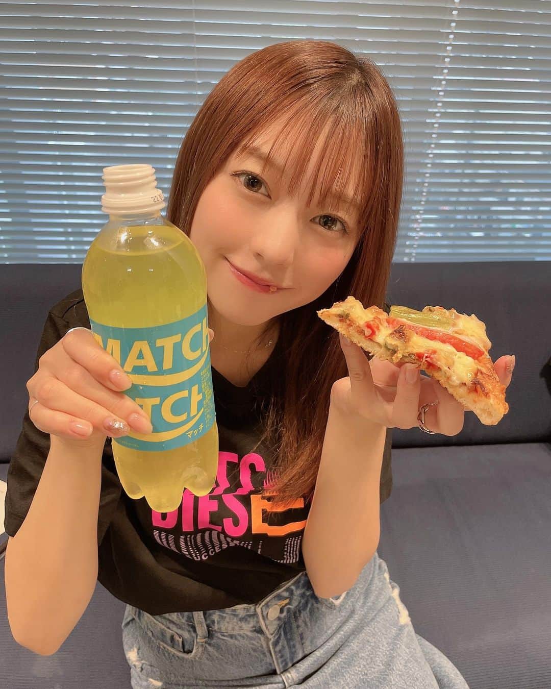 高木悠未のインスタグラム：「🍕🤤  #ピザクック 新商品!! @pizzacooc_jp  Linクックの日(9月9日)楽しみすぎる!! ピザ作り、宅配をします 抽選で当たった方に！申し込みは9月5日までやけん急げー!!Twitterに詳細載ってるよ」