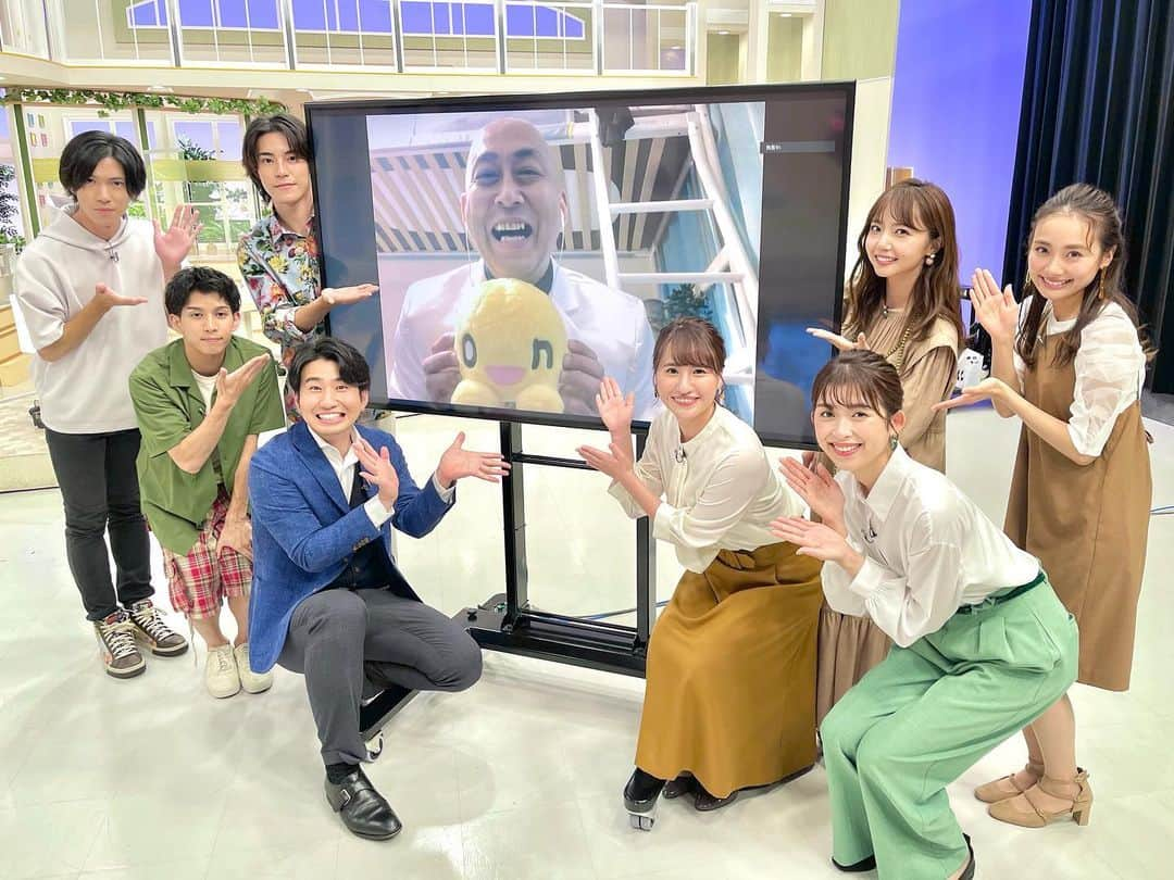 福田太郎のインスタグラム：「ありがとう雅紀さん🤗 初めての冠番組、いかがでした？ #錦鯉 のお二人とは、また近々お仕事で ご一緒出来るような気がしています🙆‍♂️ ⠀ #長谷川雅紀 さん #札幌出身 リモート出演 好きな食べ物はカレー。理由は飲み物だから。 ※まさのりさんと言えば、 ネタ中に『おかーさーん！』と叫んで ７本目の歯が抜けたエピソードが有名😁 ⠀ #イチモニ！#NORD #瀧原光 #安保卓城 #舟木健 #ルナ #大野ユリエ #多田萌加 #福永裕梨 #福田太郎」