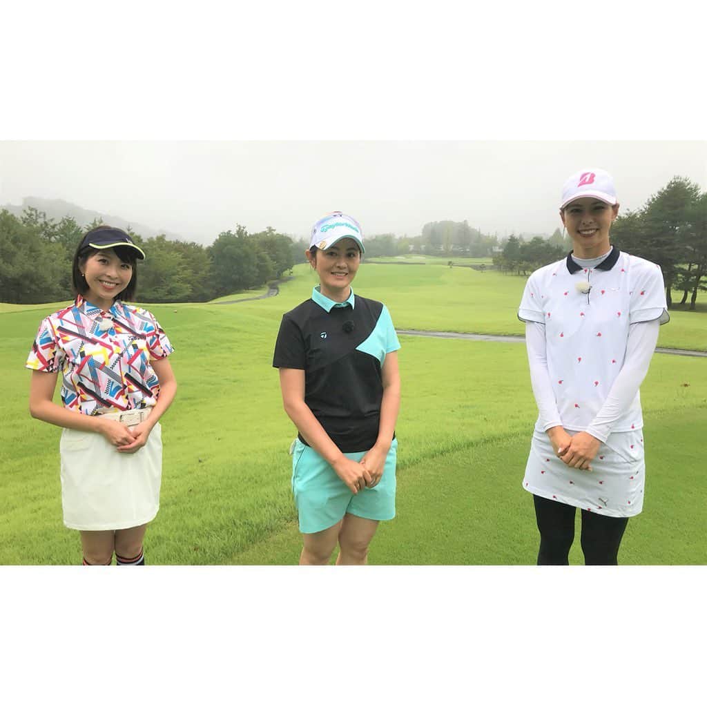 小尾渚沙さんのインスタグラム写真 - (小尾渚沙Instagram)「今日も18:30〜19:00は、BS11『諸見里しのぶ 実践ゴルフテク！』にお付き合い下さい❤️  今週のゲストは、2017年度ミスユニバース日本代表に輝いた、モデルの #阿部桃子 さん⛳️  6歳からゴルフを始め、ベストスコア68という腕前！！👏 プロテストを受験した経験もあるというトップアマチュアゴルファーです✨  ラウンドレッスンでも、諸見里プロ絶賛のグッドショットが連発です⛳️✨ ぜひご覧下さい💕 . . @vivaheartofficial #vivaheart  #BS11 #ゴルフ #ゴルフ女子」9月19日 15時08分 - obi_nagisa