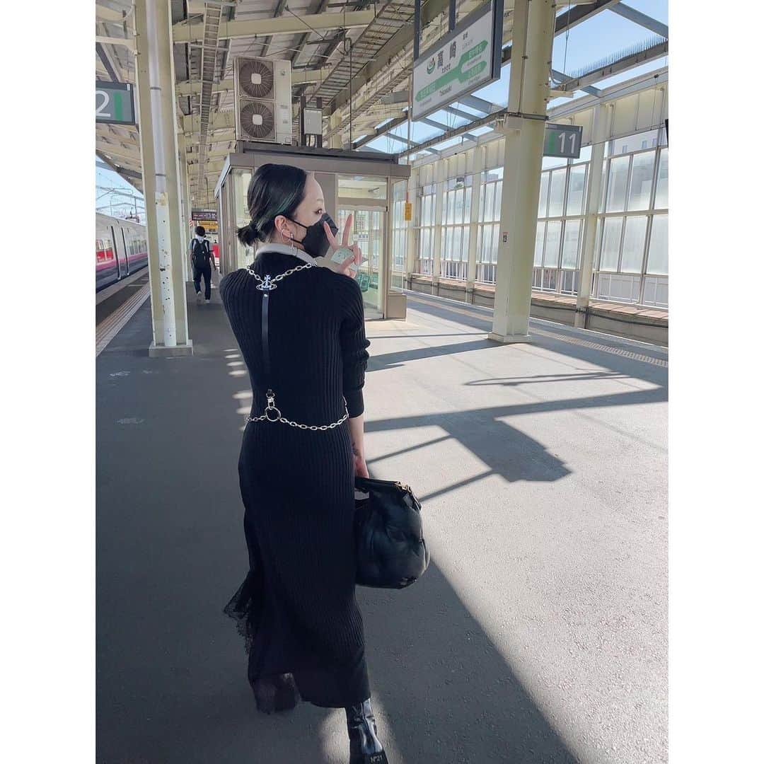中島美嘉さんのインスタグラム写真 - (中島美嘉Instagram)「. 着いた！ やはりVivienne 好きだなぁ〜  #高崎音楽祭 #VivienneWestwood #ヴィヴィアンウエストウッド」9月19日 15時54分 - mikanakashima_official
