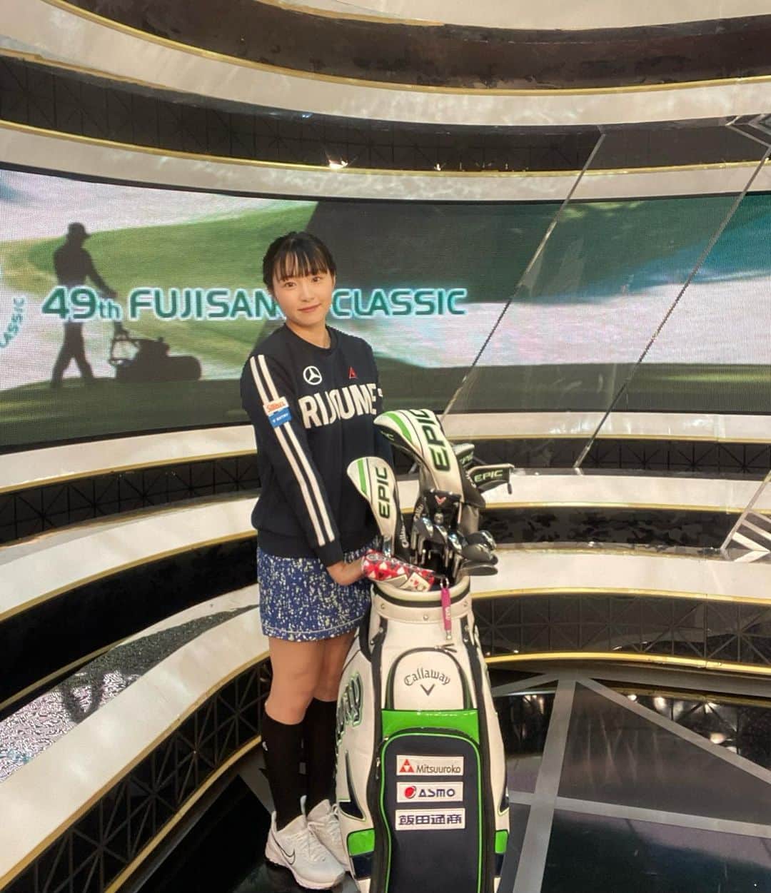 三浦桃香さんのインスタグラム写真 - (三浦桃香Instagram)「2021年のフジテレビでの解説は最後になりました🥰ありがとうございました^ ^  #ゴルフ」9月5日 16時23分 - momokamiura_official