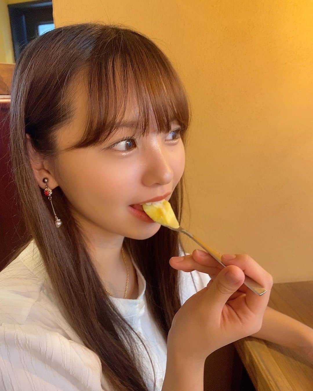 本郷柚巴さんのインスタグラム写真 - (本郷柚巴Instagram)「4コマ🍠🍨  #サツマイモ #アイス」9月5日 21時26分 - h.yuzuha_0112