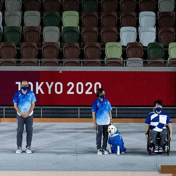 2020年東京オリンピックのインスタグラム：「A volunteer dog! 🐶🐾  The #kawaii content that we all needed!   #Tokyo2020 #UnitedByEmotion」