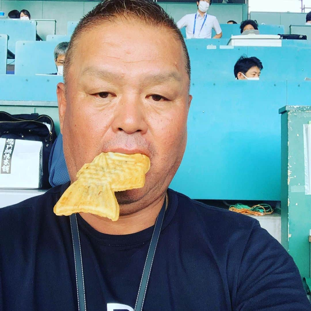 金村義明さんのインスタグラム写真 - (金村義明Instagram)「二代目みさわ！でつけ麺&卵かけご飯食って甲子園へ！ 阪神巨人戦！ MBSラジオベースボールパーク 金山泉アナウンサー 金村義明」9月5日 22時54分 - yoshiaki_kanemura