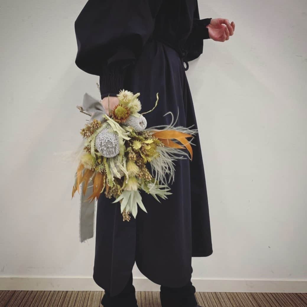 畑野ひろ子のインスタグラム：「@willgarden_official ネイティブフラワーのブーケ」