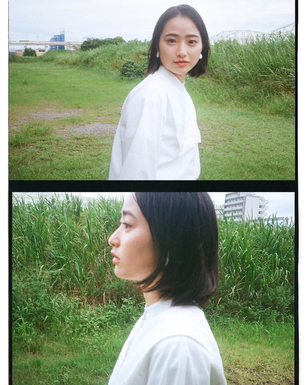 田牧そらのインスタグラム：「.  デコ出しそら☺︎  Camera:Miura Kazuki Hair-Make:Yamazaki Kei Stylist:Otomo Ryouske  #田牧そら」
