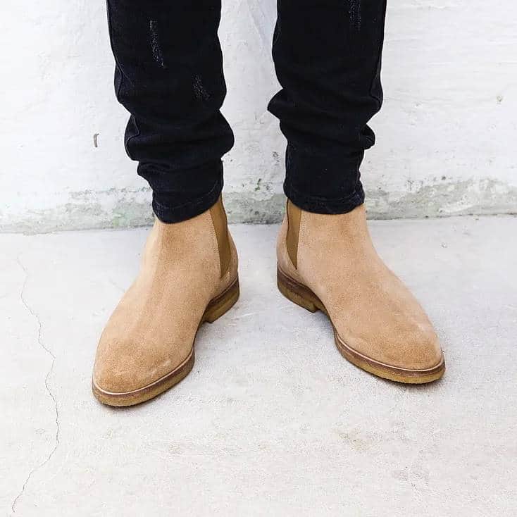 MARC WENNのインスタグラム：「Chelsea Boots and jeans. Casual street wear」
