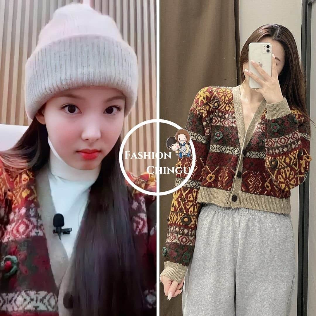 ナヨンのインスタグラム：「Get Nayeon’s Closet and even more Twice Fashion!  Hi! We are @fashionchingu. We recreate affordable K-pop outfits and offer a variety of idol clothing collections like Twice, Itzy, and Stray Kids.  Our overflowing love for KPop and Kdramas started our journey.  Our Instagram represents a catalogue of items that we offer for you guys. You can find a direct link for each item there.  Want to dress like your bias? Follow us and send a picture of the requested item ❤️  #twice #twicegram #jyptwice #once #nayeon #jeongyeon #momo #sana #jihyo #mina #dahyun #chaeyoung #tzuyu #minatozakisana #hiraimomo #kimdahyun #imnayeon #myouimina #parkjihyo  #yoojeongyeon #sonchaeyoung #choutzuyu #oneinamillion  #jypnation #twicelights #twicefashion #twiceedit #twiceedits  #najeongmosajimidachaetzu #twicejyp」