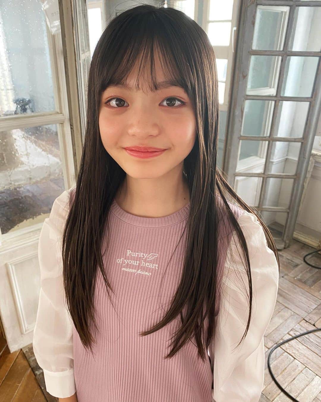ニコ☆プチのインスタグラム：「. サラサラ髪の ノアだっちゃ🐶❤️‍🔥 . . #川崎王愛 #ニコプチ」