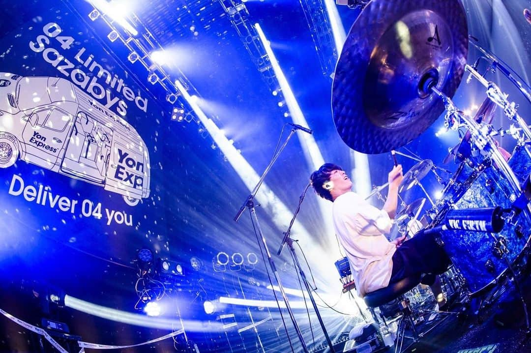 04 Limited Sazabysさんのインスタグラム写真 - (04 Limited SazabysInstagram)「. 2021.9.7 Zepp Osaka Bayside 『Deliver 04 you tour』  📸 @ninjajon」9月8日 0時44分 - 04limitedsazabys_official