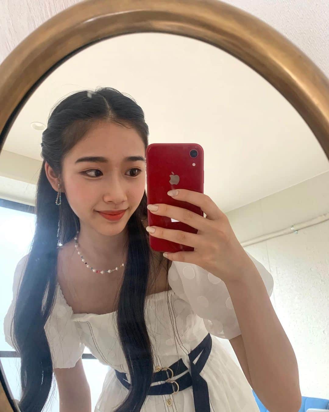 天翔天音のインスタグラム：「‪𓂃 𓈒‪  この日撮影で着たワンピが最高にかわいいかった👸🤍  もう夏終わっちゃうのかな~。  #天翔天音 #amanetensho #ootd #fashion #selfie #05 #jk1 #fjk #asian #teenmodel  @_estella.k_」