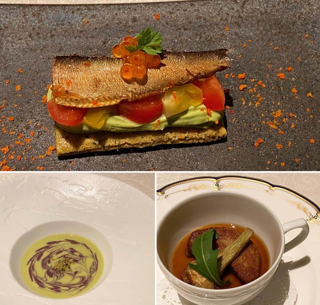 あいらさんのインスタグラム写真 - (あいらInstagram)「美味しゅうござぃました👀💕 編集が雑🤣 お店は次の投稿でっ✌️ . .  #釣り好き #フレンチ料理 #トリュフご飯 #甘党女子 #西中洲グルメ #中洲グルメ #福岡フレンチ #赤坂ディナー #赤坂イタリアン #青山グルメ #赤坂エステ #赤坂グルメ #白金スイーツ #歌舞伎町グルメ #六本木ランチ #六本木ディナー #六本木フレンチ #麻布十番グルメ #西麻布ランチ #歌舞伎町ホスト #六本木グルメ#港区グルメ写真好きな人と繋がりたい #白金台スイーツ #銀座グルメ #銀座ランチ #銀座ホテル #麻布十番グルメ #銀座フレンチ #西麻布ランチ #銀座クラブ#銀座ホステス#フレンチ好きな人と繋がりたい」9月8日 18時36分 - aira.pi