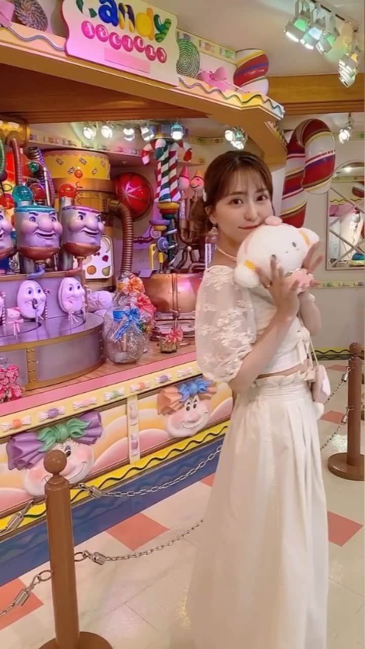 堀尾実咲のインスタグラム：「ピューロランド行ってきた🍤🤍  #sanrio  #sanriojapan  #sanriopuroland  #sanriocharacters  #sanriofashion  #whitecode  #サンリオ #サンリオピューロランド  #サンリオキャラクターズ  #サンリオグッズ  #サンリオコーデ  #こぎみゅん  #こぎみゅんグッズ  #こぎみゅんコーデ  #キャラクター #キャラクターコーデ  #ホワイトコーデ」