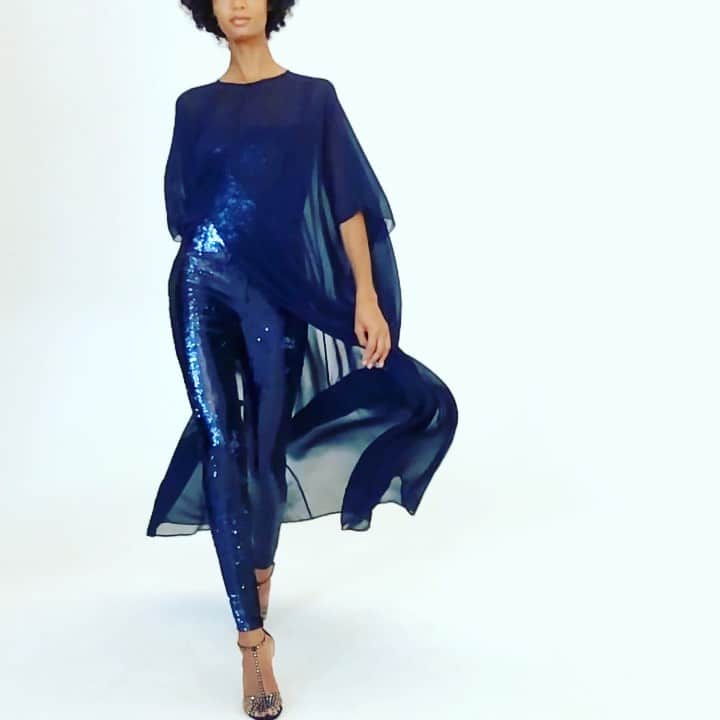 ホルストンのインスタグラム：「Halston Spring 2022 #nyfw #newyorkfashionweek」