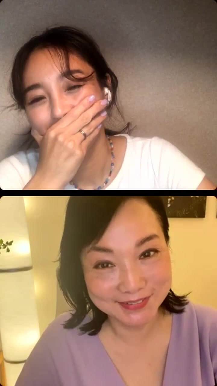 大桑マイミのインスタグラム：「トークの内容が深く濃すぎて… 感動🤲すっごく勉強になったし心が熱くなった。　素敵な夜でした。」