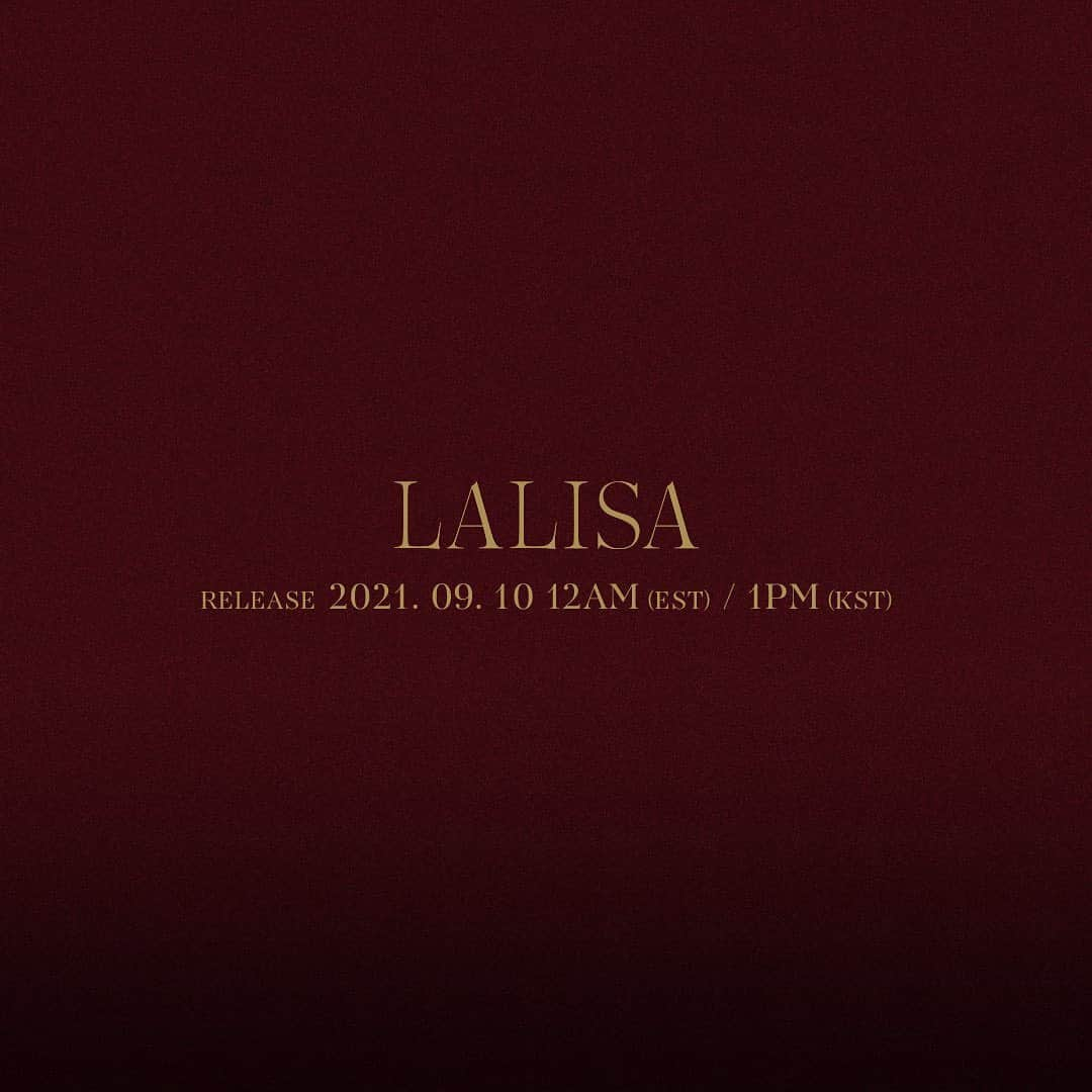 BLACKPINKさんのインスタグラム写真 - (BLACKPINKInstagram)「LISA - FIRST SINGLE ALBUM LALISA D-DAY POSTER  #LISA #리사 #BLACKPINK #블랙핑크 #FIRSTSINGLEALBUM #LALISA #TITLE #LALISA #D_DAY #20210910_12amEST #20210910_1pmKST #RELEASE #YG」9月10日 0時00分 - blackpinkofficial